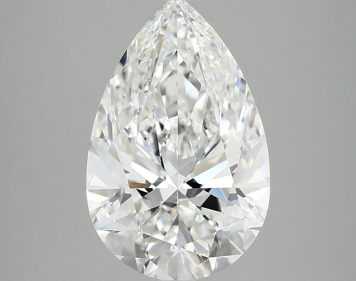 4.01 Carat Pear Shaped Ideal Cut VS1 IGI Certified Lab Grown Diamond