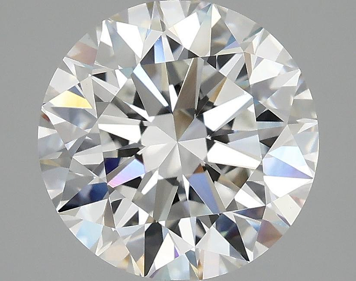 3.08 Carat Round Shaped Ideal Cut VS1 IGI Certified Lab Grown Diamond