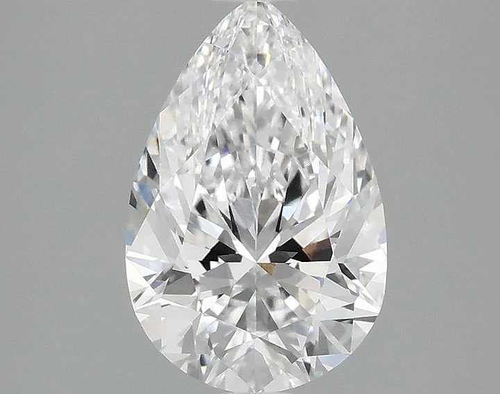2.06 Carat Pear Shaped Excellent Cut VVS2 IGI Certified Lab Grown Diamond