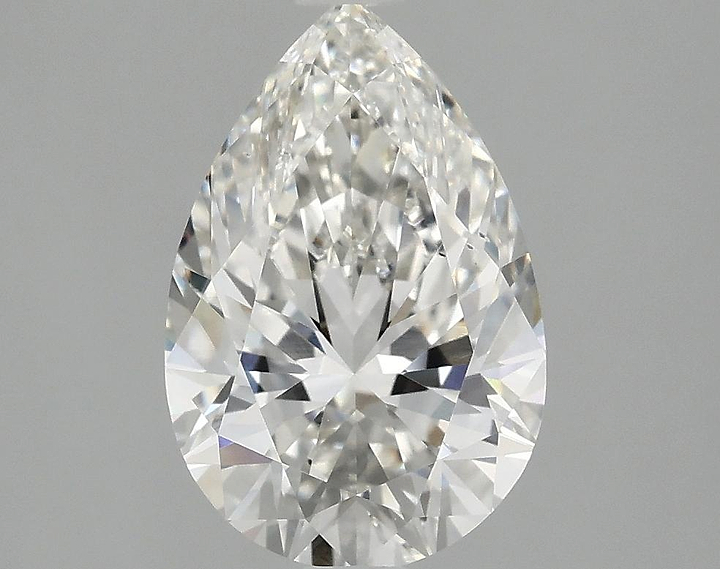 2.02 Carat Pear Shaped Excellent Cut VS2 IGI Certified Lab Grown Diamond