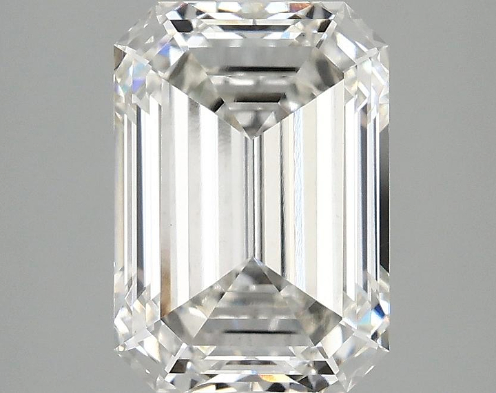 2.79 Carat Emerald Shaped Ideal Cut VS2 IGI Certified Lab Grown Diamond