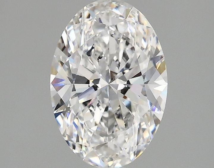 1.54 Carat Oval Shaped Ideal Cut VVS2 IGI Certified Lab Grown Diamond