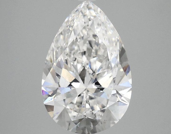 4.02 Carat Pear Shaped Excellent Cut SI1 IGI Certified Lab Grown Diamond