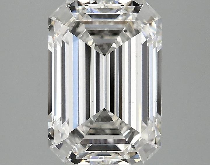 3.04 Carat Emerald Shaped Ideal Cut VS2 IGI Certified Lab Grown Diamond