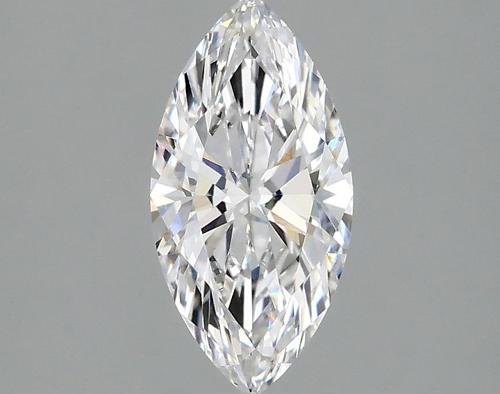 1.03 Carat Marquise Shaped Ideal Cut VVS2 IGI Certified Lab Grown Diamond
