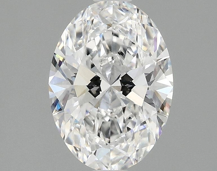 1.54 Carat Oval Shaped Ideal Cut VVS2 IGI Certified Lab Grown Diamond