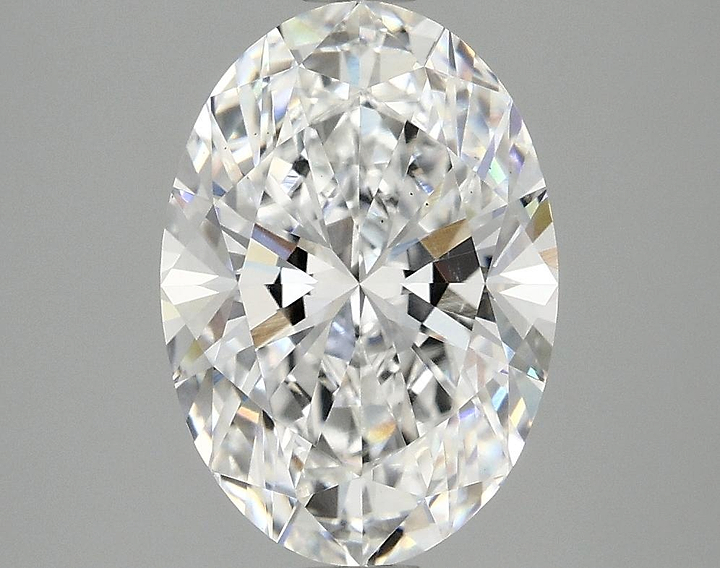 3.05 Carat Oval Shaped Ideal Cut VS2 GSI Certified Lab Grown Diamond