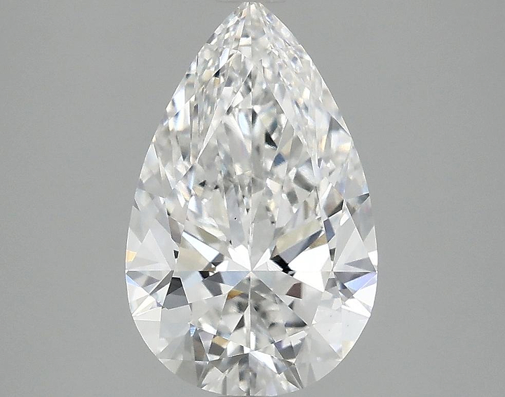 2.28 Carat Pear Shaped Ideal Cut VS1 IGI Certified Lab Grown Diamond