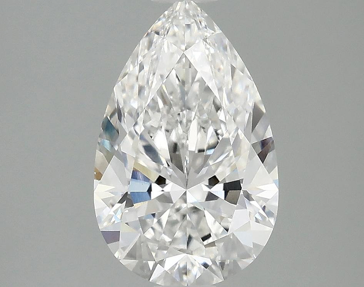 2.03 Carat Pear Shaped Ideal Cut VVS2 IGI Certified Lab Grown Diamond