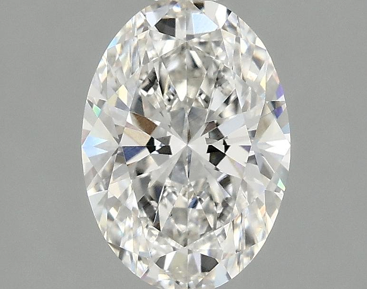 1.52 Carat Oval Shaped Ideal Cut VVS2 IGI Certified Lab Grown Diamond