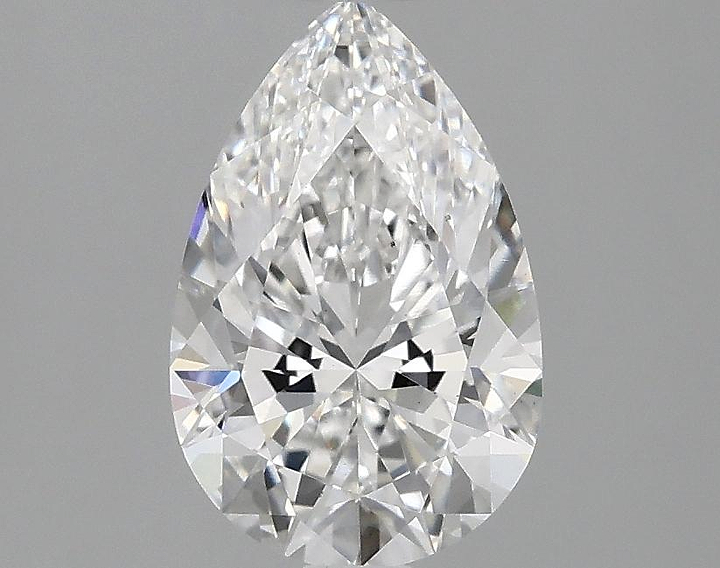 1.53 Carat Pear Shaped Ideal Cut VS1 IGI Certified Lab Grown Diamond