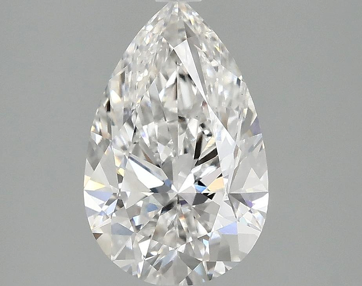 2.07 Carat Pear Shaped Ideal Cut VS1 IGI Certified Lab Grown Diamond