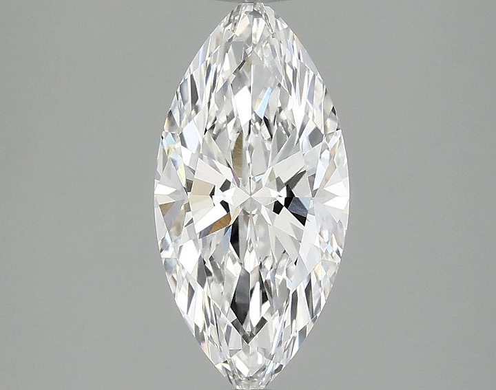 1.58 Carat Marquise Shaped Excellent Cut VVS1 IGI Certified Lab Grown Diamond
