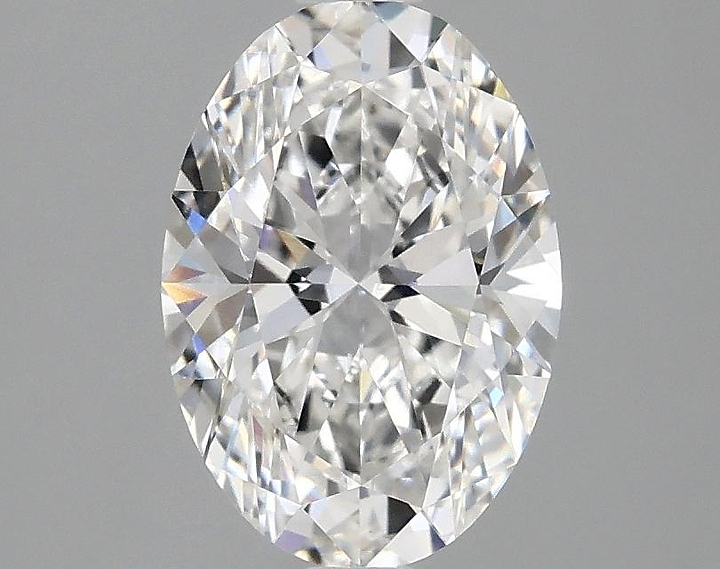 1.58 Carat Oval Shaped Ideal Cut VVS2 IGI Certified Lab Grown Diamond