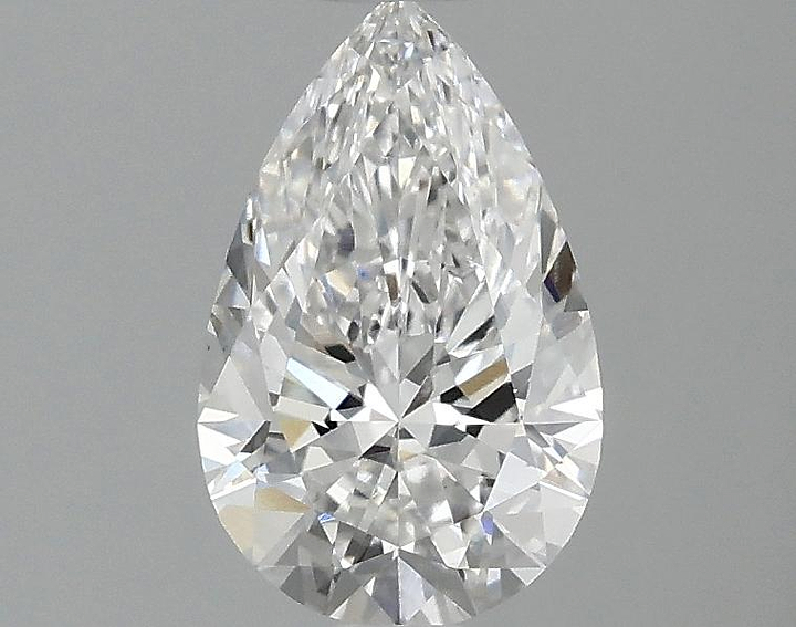 1.07 Carat Pear Shaped Ideal Cut VVS2 IGI Certified Lab Grown Diamond