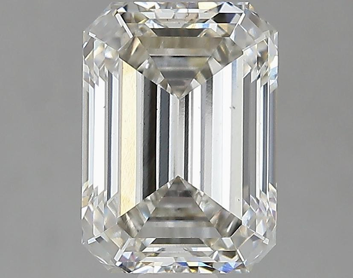 2.56 Carat Emerald Shaped Excellent Cut VS1 IGI Certified Lab Grown Diamond