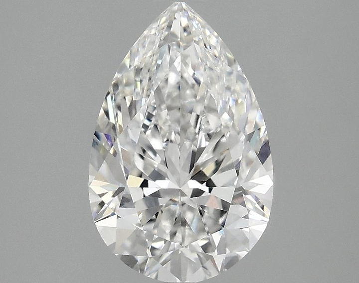 2.03 Carat Pear Shaped Excellent Cut VVS2 IGI Certified Lab Grown Diamond