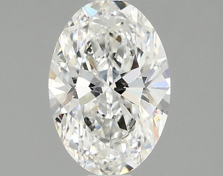 1.25 Carat Oval Shaped Ideal Cut VVS2 IGI Certified Lab Grown Diamond