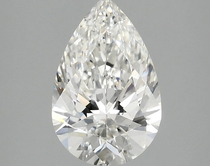 2.03 Carat Pear Shaped Ideal Cut VS2 IGI Certified Lab Grown Diamond