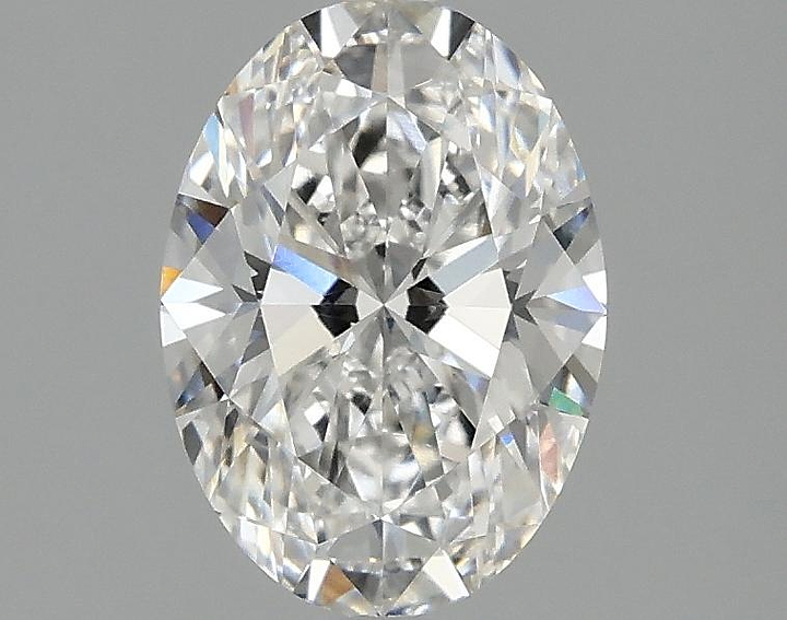 1.5 Carat Oval Shaped Ideal Cut VVS2 IGI Certified Lab Grown Diamond