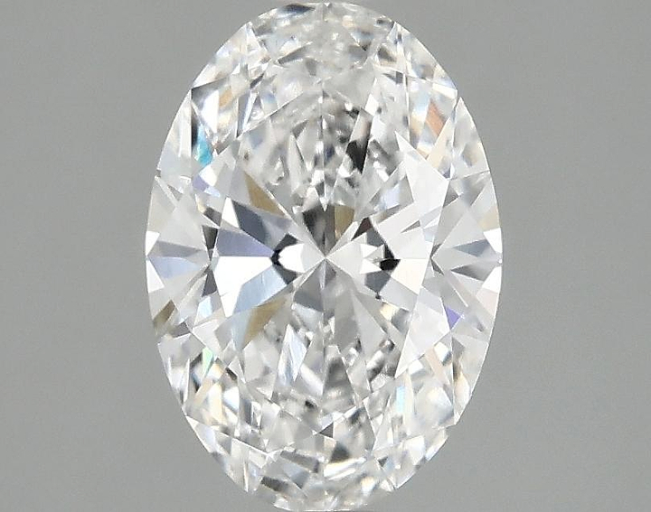 1.52 Carat Oval Shaped Ideal Cut VVS2 IGI Certified Lab Grown Diamond