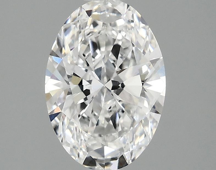 1.52 Carat Oval Shaped Ideal Cut VVS2 IGI Certified Lab Grown Diamond