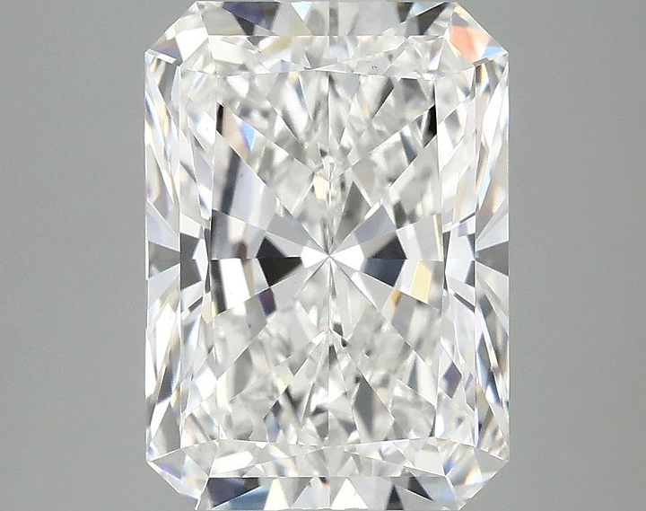 4.04 Carat Radiant Shaped Ideal Cut VVS2 IGI Certified Lab Grown Diamond