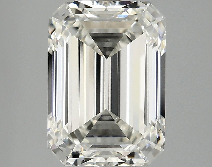 3.16 Carat Emerald Shaped Ideal Cut VS1 IGI Certified Lab Grown Diamond