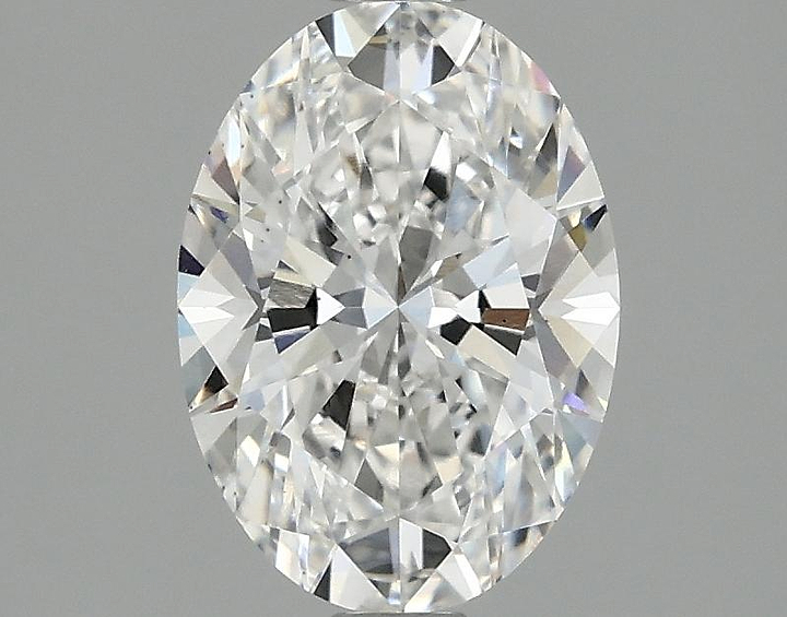 1.55 Carat Oval Shaped Ideal Cut VS2 IGI Certified Lab Grown Diamond