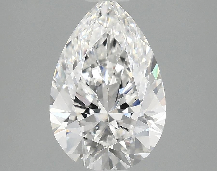 2.05 Carat Pear Shaped Excellent Cut VS1 IGI Certified Lab Grown Diamond