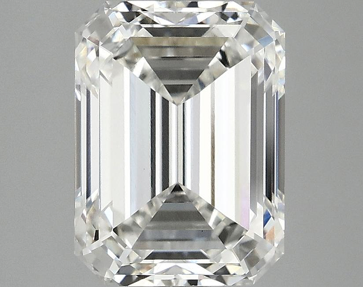 3.05 Carat Emerald Shaped Excellent Cut VS1 IGI Certified Lab Grown Diamond