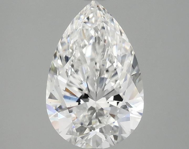 3.0 Carat Pear Shaped Excellent Cut VS2 IGI Certified Lab Grown Diamond
