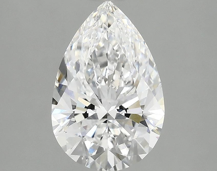 1.58 Carat Pear Shaped Excellent Cut VS1 IGI Certified Lab Grown Diamond
