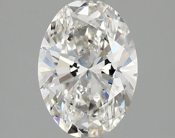 1.54 Carat Oval Shaped Ideal Cut VVS2 IGI Certified Lab Grown Diamond