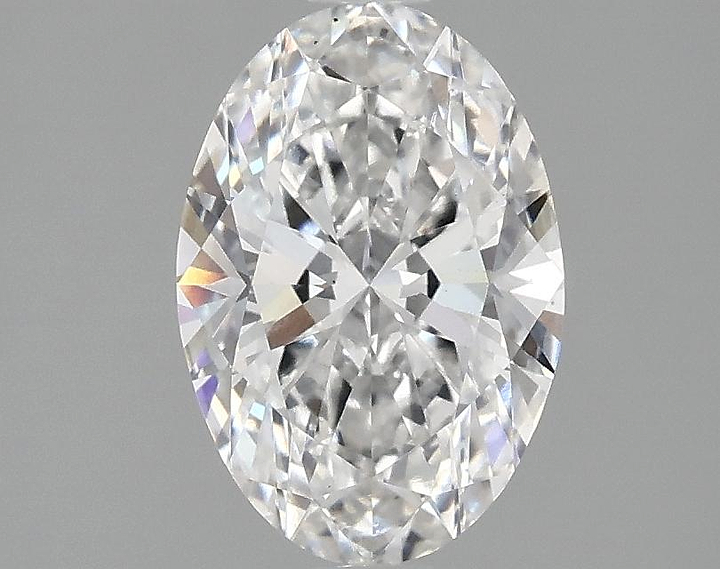 1.55 Carat Oval Shaped Ideal Cut VS2 IGI Certified Lab Grown Diamond