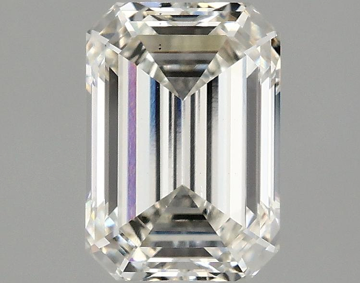2.1 Carat Emerald Shaped Ideal Cut VS1 IGI Certified Lab Grown Diamond