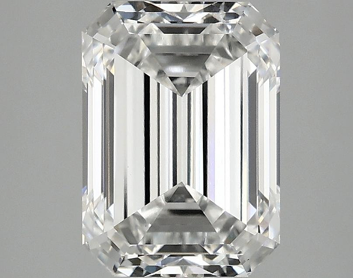 2.97 Carat Emerald Shaped Ideal Cut VS1 IGI Certified Lab Grown Diamond