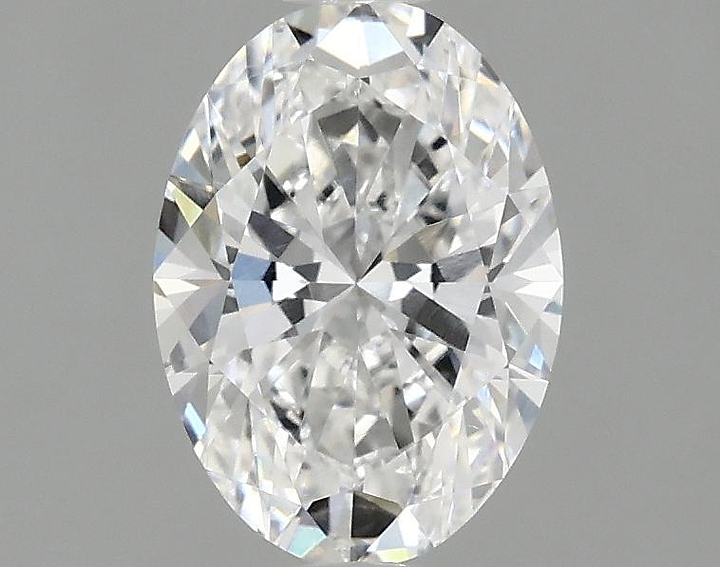 1.08 Carat Oval Shaped Ideal Cut VVS2 IGI Certified Lab Grown Diamond