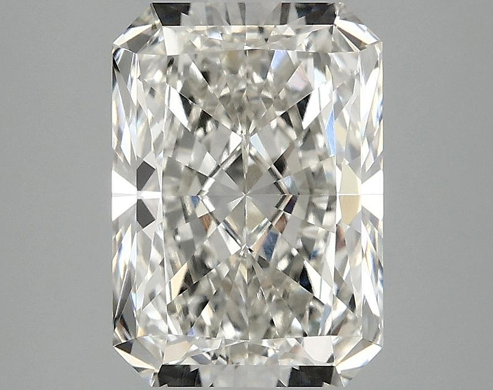 3.08 Carat Radiant Shaped Ideal Cut VVS2 IGI Certified Lab Grown Diamond