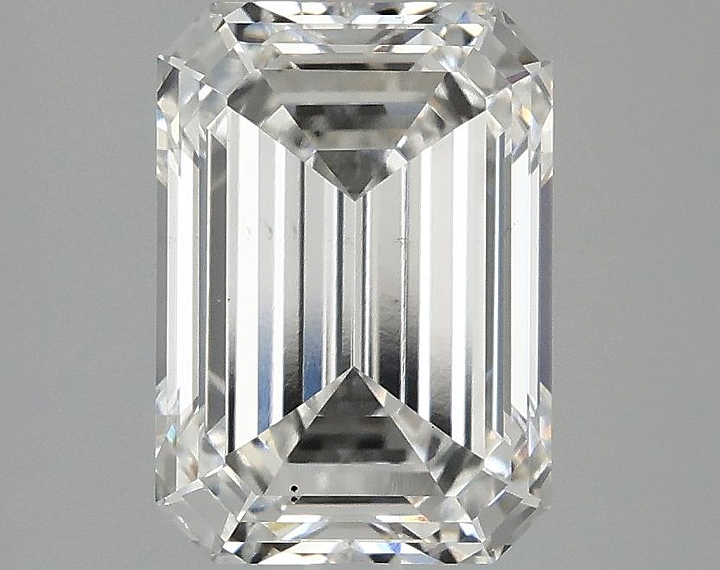 2.95 Carat Emerald Shaped Ideal Cut VS2 IGI Certified Lab Grown Diamond