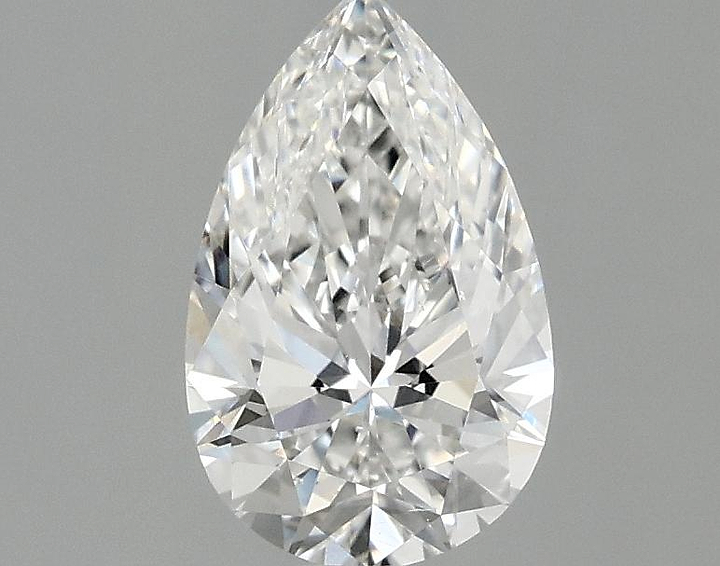 1.0 Carat Pear Shaped Ideal Cut VS2 IGI Certified Lab Grown Diamond