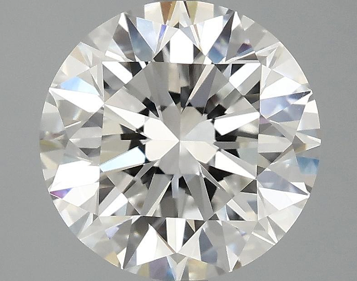 3.06 Carat Round Shaped Excellent Cut VVS2 IGI Certified Lab Grown Diamond