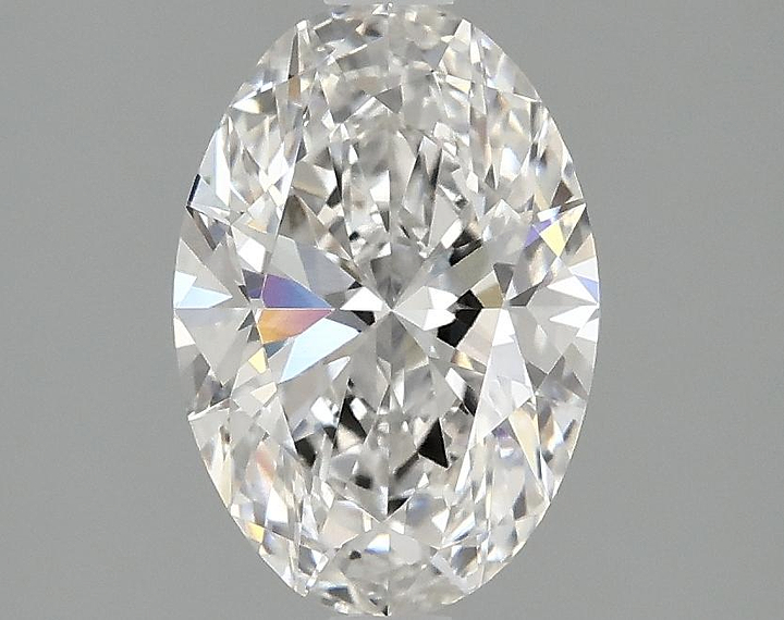 1.52 Carat Oval Shaped Ideal Cut VVS2 IGI Certified Lab Grown Diamond