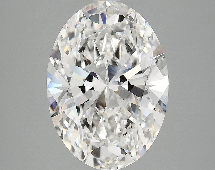 3.86 Carat Oval Shaped Ideal Cut VVS2 IGI Certified Lab Grown Diamond
