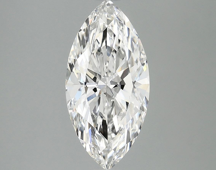 2.09 Carat Marquise Shaped Ideal Cut VVS2 IGI Certified Lab Grown Diamond