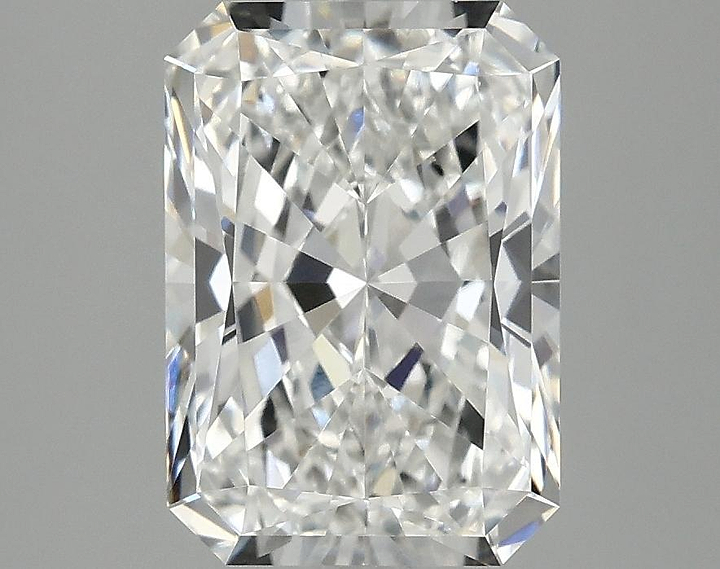 3.02 Carat Radiant Shaped Ideal Cut VVS2 IGI Certified Lab Grown Diamond