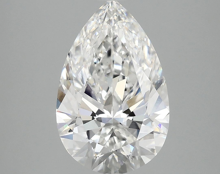 3.09 Carat Pear Shaped Ideal Cut VS1 IGI Certified Lab Grown Diamond