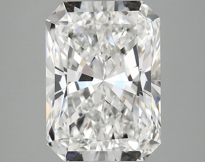 3.74 Carat Radiant Shaped Excellent Cut VVS2 IGI Certified Lab Grown Diamond