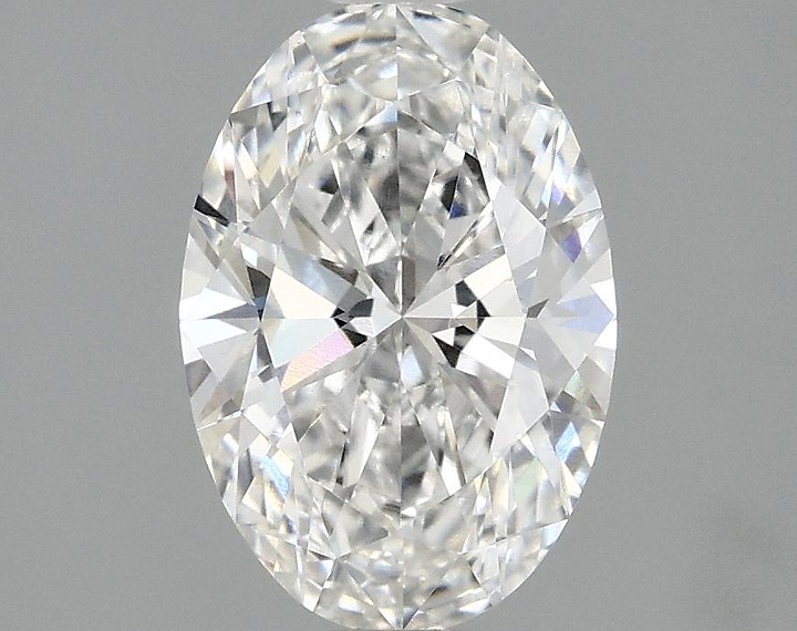 1.53 Carat Oval Shaped Ideal Cut VVS2 IGI Certified Lab Grown Diamond