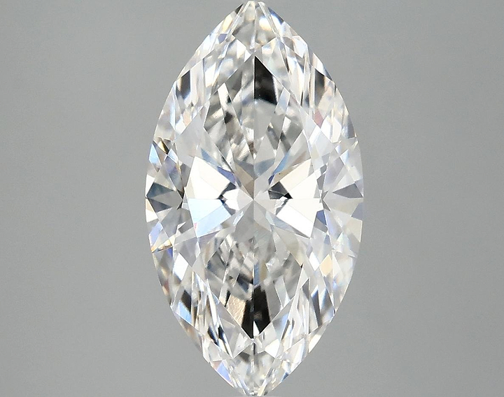 2.87 Carat Marquise Shaped Excellent Cut VS1 IGI Certified Lab Grown Diamond